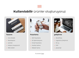 Başarılı Projeler Inşa Ediyoruz - HTML5 Şablonu