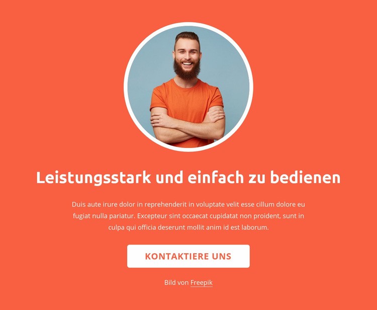 Strategie, Design und Entwicklung Vorlage