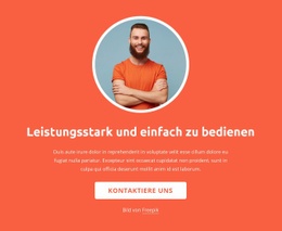 Produkt-Zielseite Für Strategie, Design Und Entwicklung