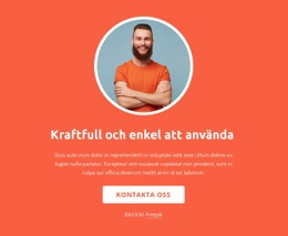 Strategi, Design Och Utveckling - Enkel Webbplatsmall