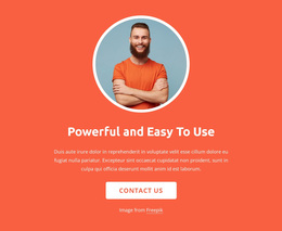 Strategy, Design And Development - Personal Website Template