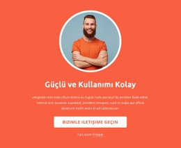 Strateji, Tasarım Ve Geliştirme - Kişisel Web Sitesi Şablonu