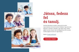 Játssz Felfedezni És Tanulni – E-Kereskedelmi Webhely