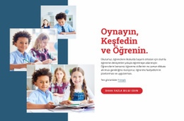 Oynayın, Keşfedin Ve Öğrenin - HTML Creator