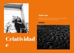 Design De Site Multifuncional Para Agência De Criatividade