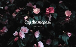 Сад Мажорель - HTML Creator