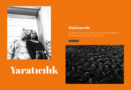 Yaratıcılık Ajansı HTML Şablonu