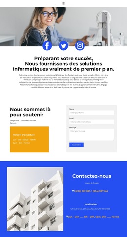 Page De Contact