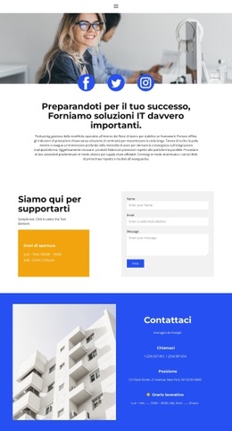 Progettazione Di Siti Web Premium Per Vieni A Discutere