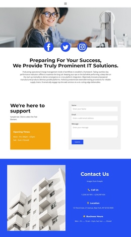 Contact Page