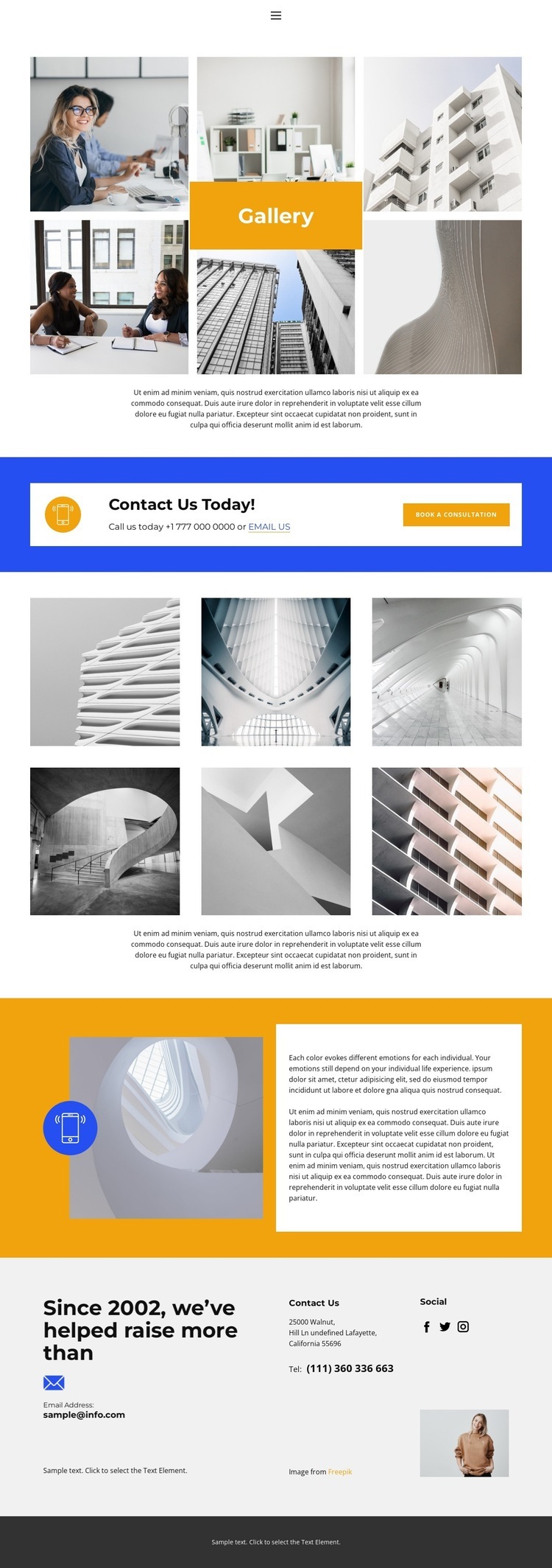 About successful projects Squarespace Template Alternative