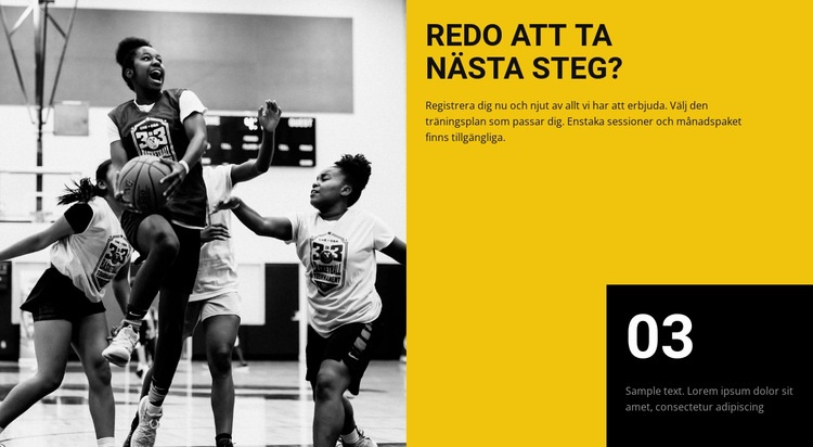 Ta nästa steg WordPress -tema