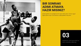 Sonraki Adıma Geçin - Açılış Sayfası Şablonu