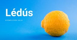 Témaelrendezés Funkció A Következőhöz: Gyümölcsök Ideje