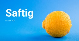 Frukttid - Kreativt Mångsidigt WordPress-Tema