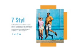 Styl Vysokoškolských Studentů – Šablona Webových Stránek Ke Stažení Zdarma