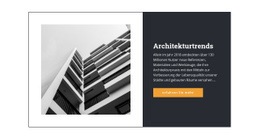 Architektonische Trends - HTML5-Vorlage Für Eine Seite