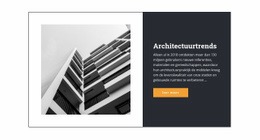 Architecturale Trends Basis CSS-Sjabloon
