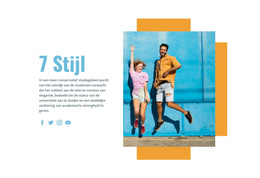 Premium WordPress-Thema Voor Studenten Stijl