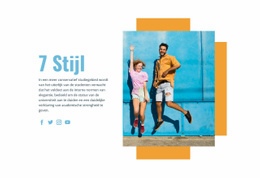 Studenten Stijl - Mockup-Sjabloon Voor Websites