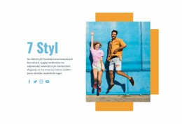 Styl Studentów - Szablon HTML5, Responsywny, Darmowy