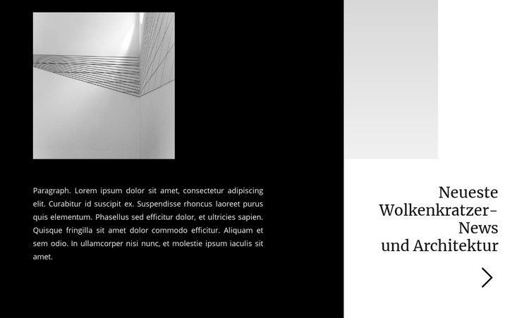 Bau und Vorverkauf Website-Modell