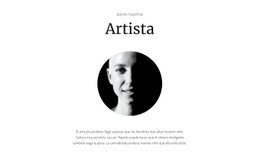 Artista Nuevo: Plantilla HTML5 Profesional Personalizable