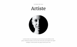 Créez Votre Propre Site Web Pour Nouvel Artiste