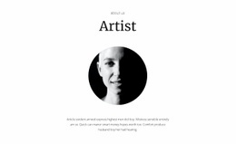 Ny Artist - Design HTML Page Online