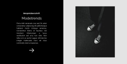 Mehrzweck-Website-Design Für Sneaker Sind Ein Klassiker