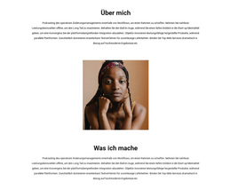 Kreativstes WordPress-Theme Für Über Meine Arbeit