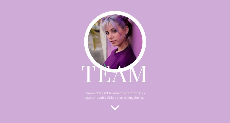 Fashion support team Elementor Template Alternative