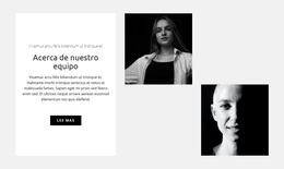Equipo De Chicas - Plantilla De WordPress