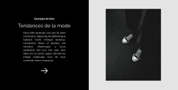 Les Baskets Sont Un Classique - Inspiration Pour Une Maquette De Site Web