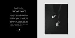 Sneakers Are A Classic - HTML Website Template