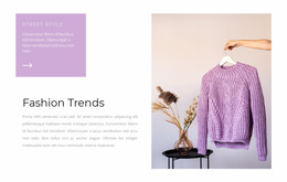 Purple Is Trending - HTML Template Builder