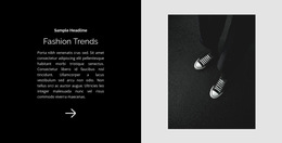 Sneakers Are A Classic - Custom HTML5 Template