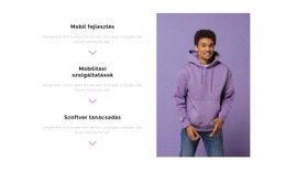 Három Osztály – Modern Websablon