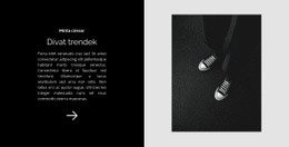 A Cipők Klasszikusok - HTML Webhelysablon