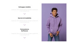 Mockup Di Sito Web Multiuso Per Tre Dipartimenti