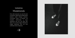 Sneakers Zijn Een Klassieker CSS-Rastersjabloon