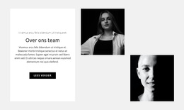 Team Van Meisjes - WordPress-Sjabloon