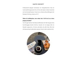 Kaffe Tillagningsmetoder - Skapa Vackra Mallar