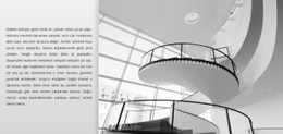 İş Binası - Tek Sayfalı Tasarım