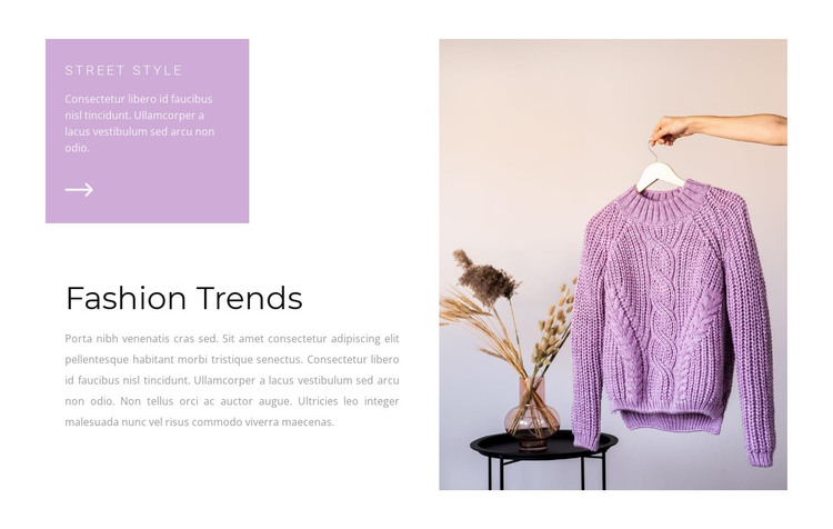 Purple is trending Web Design