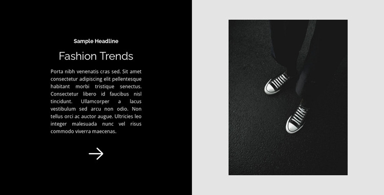 Sneakers are a classic WordPress Theme