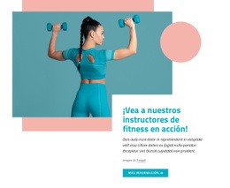 Nuestros Instructores De Fitness - Mejor Creador De Sitios Web