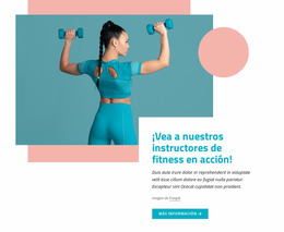 Nuestros Instructores De Fitness Creadores De Sitios Web