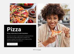 Pizzalieferdienst - Benutzerfreundliche Joomla-Vorlage