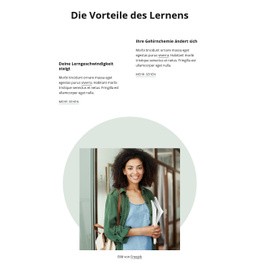 Vorteile Des Lernens - Professionelles Website-Design